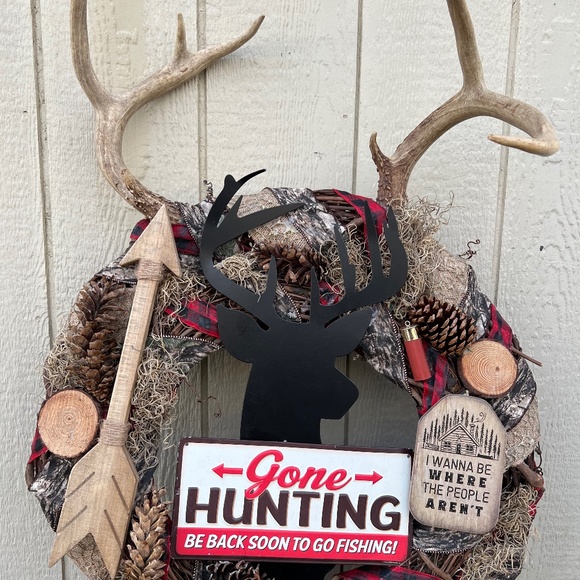 “Man Cave” Wreath